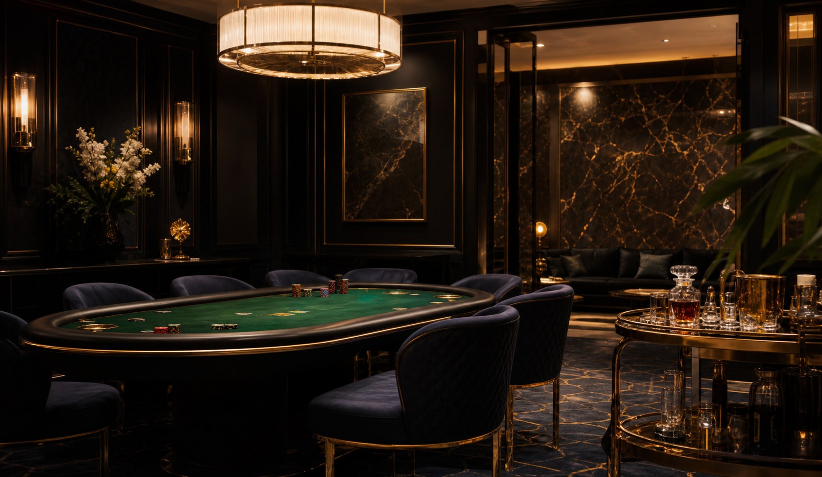 Priv?t baccarat asztal